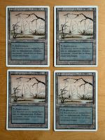 4x Misprint // Heer der geplagten Skelette // Sumpf // Magic