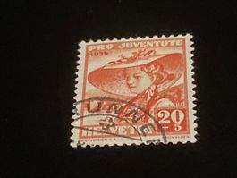Nidwaldnerin PJ ZNr. J91 - 1939 Punkt im 9