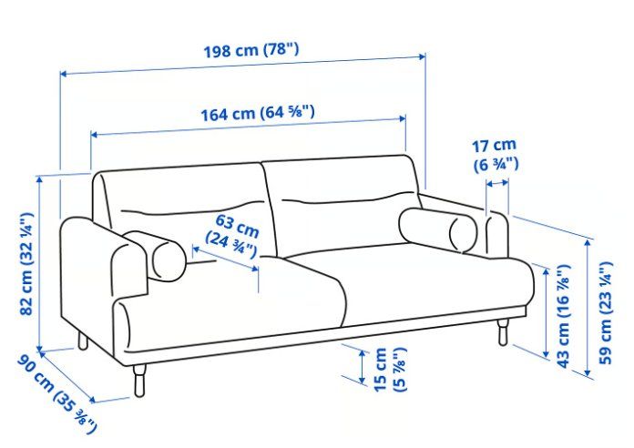 Ikea Divani: LÅNGARYD – Nuovo e nell'imballaggio originale da Riddes venduto da IKEA_Riddes 1
