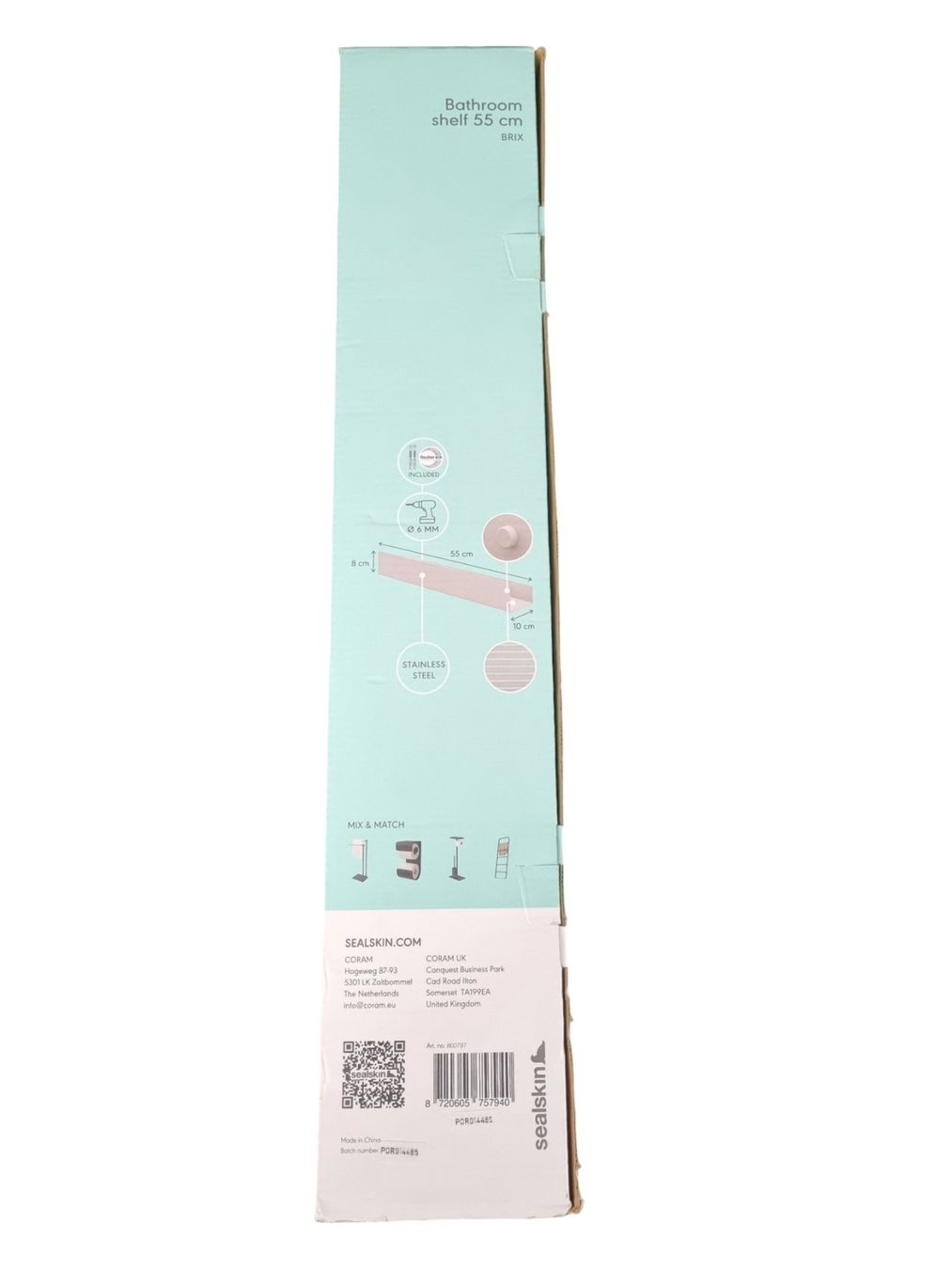Scaffali: SEALSKIN Badezimmerregal, 55 cm – Nuovo (secondo la descrizione) da Wangen b. Olten venduto da Restwert_Wangen 6