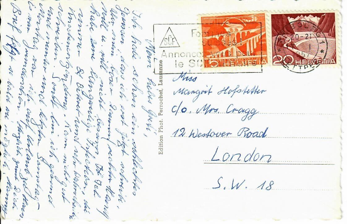 Cartoline postali: Fribourg – Usato da Hochdorf venduto da Ziegel-16 1