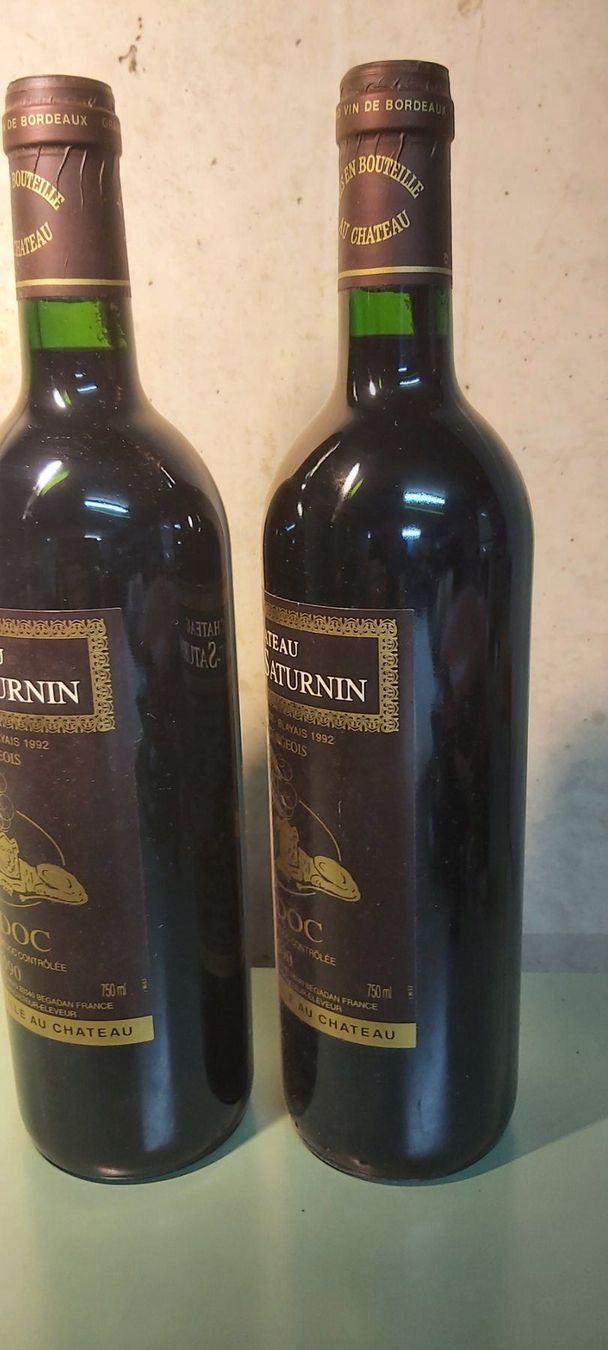 Wein: 2 Flaschen Château St. Saturnin 1990 – Neu (gemäss Beschreibung) aus Uffikon von Betterwo 2