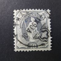 1906 Nr. 76F Vollstempel von THAL