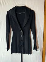 Schwarze Strickjacke, Cardigan in Gr. XL (eher M)