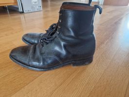 Stiefeletten aus Leder, Gr. 41, Schwarz, Church's