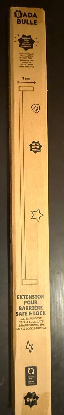 Box & Barriere di sicurezza: Barrière de sécurité Safe and lock + extension 7cm – Nuovo e nell'imballaggio originale da Neuchatel venduto da Yosh78 3