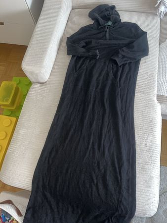 RALPH LAUREN STRICKKLEID SCHWARZ EXTRA LANG GR S