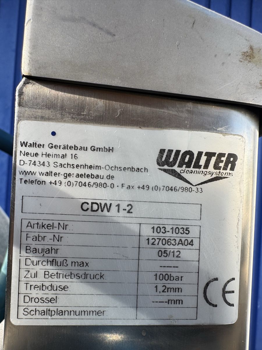 Idropulitrici ad alta pressione: WALTER Chemiedosierwagen CDW 1-2 – Usato da Gränichen venduto da onkel_xxl 5