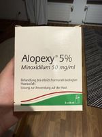Alopexy Minoxidil 5% 3 Flaschen je 60 ml NEU und unbenutzt