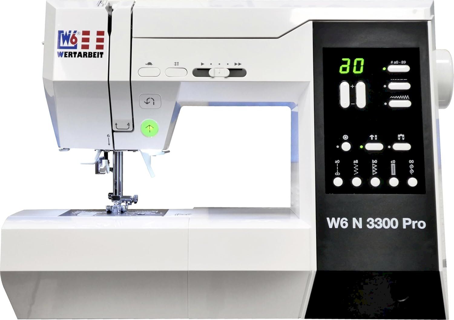 Macchine da cucire: W6 Nähmaschine N 3300 Pro – Nuovo e nell'imballaggio originale da Bottighofen venduto da zaap