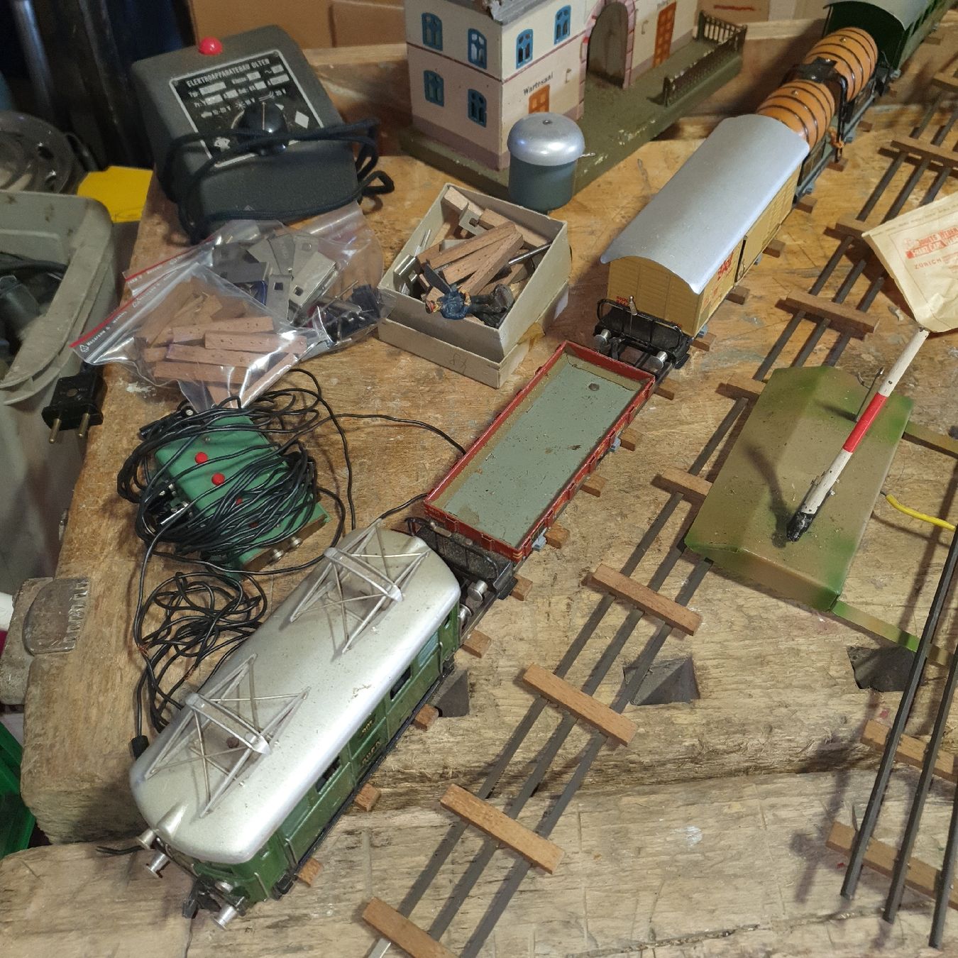 Buco Giocattoli: Buco Eisenbahn Bahnhof antik – Usato da Uesslingen venduto da 1Atelier 1