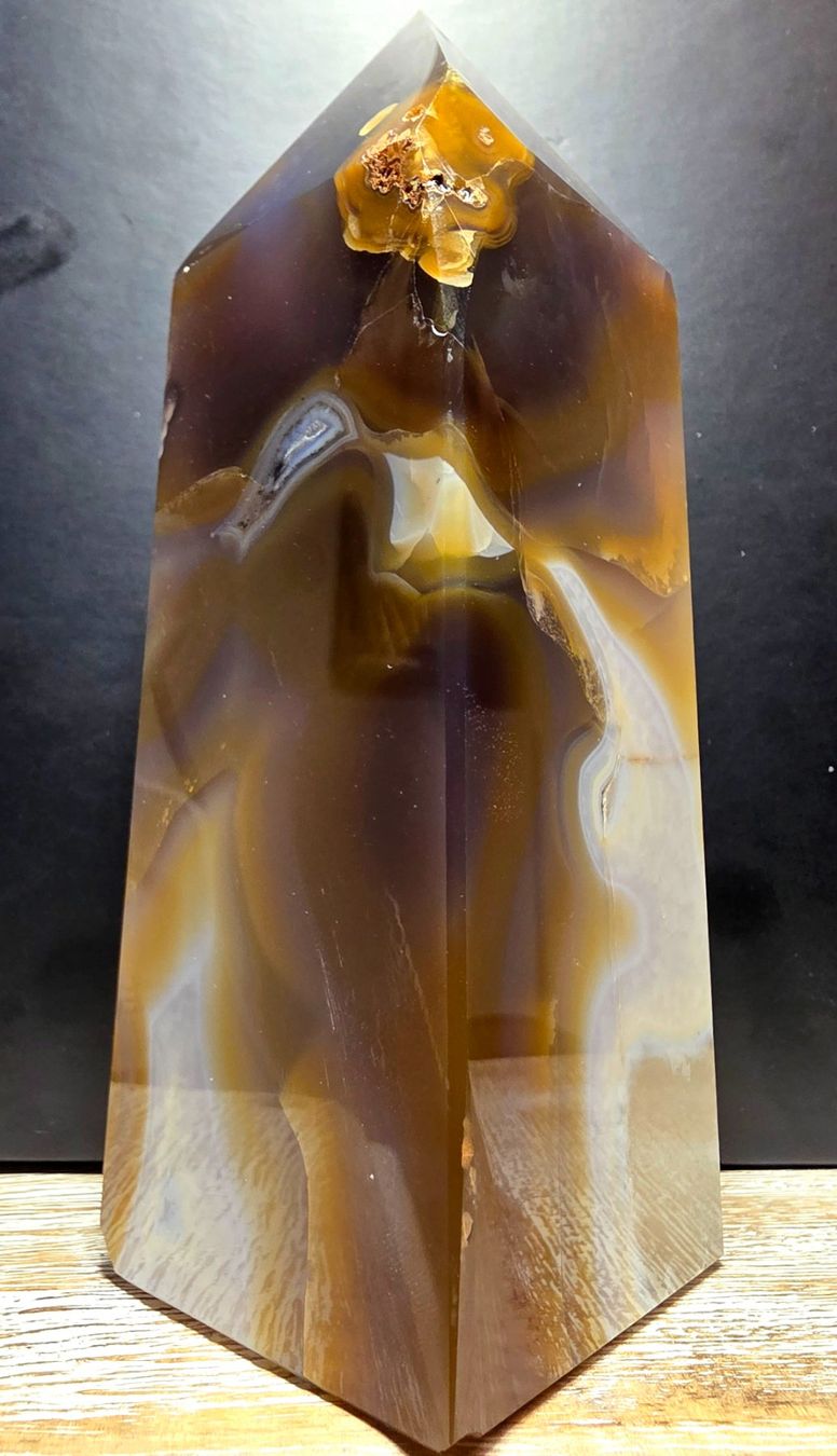 Minerali & Pietre curative: Achat Drusenobelisk 798g – Nuovo (secondo la descrizione) da Matzingen venduto da Shay_Crystalz 3