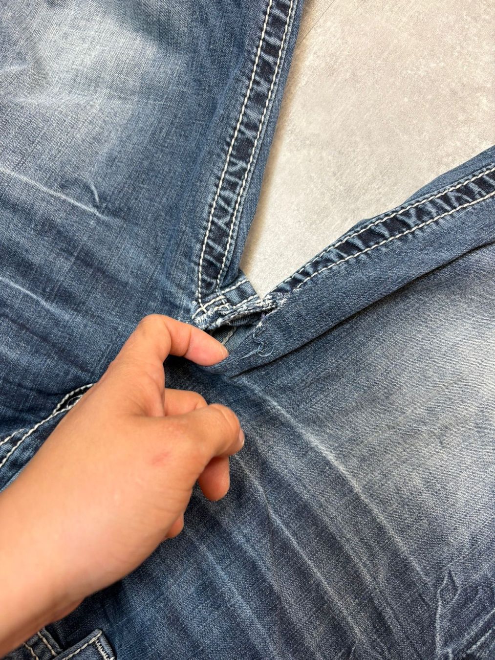 Jeans: Miss Me Bootcut Flared Jeans - Grösse L/29 – Usato da Werdenberg venduto da hase.vintage 4