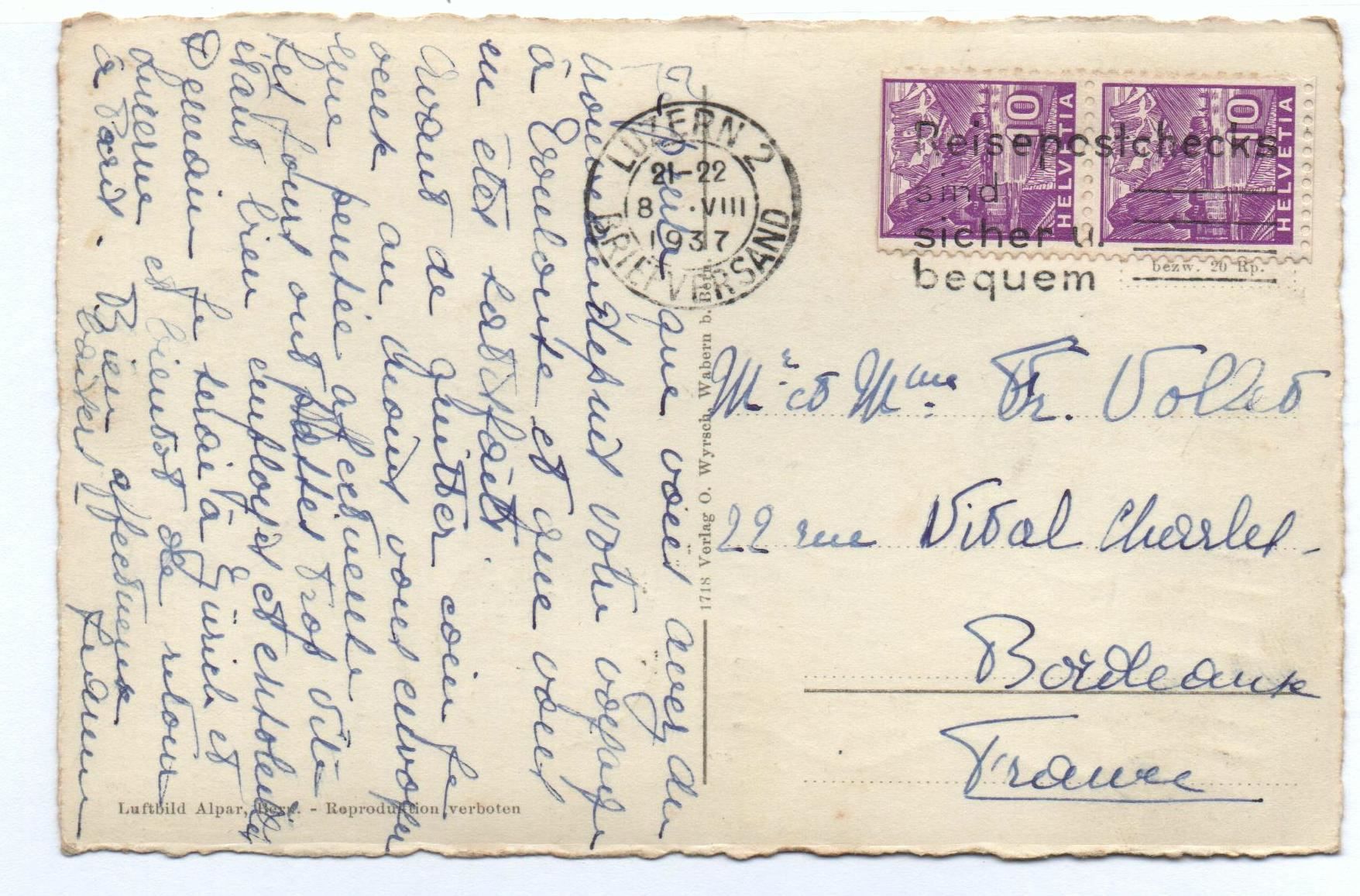 Cartoline postali: STAAD bei Rorschach - Fliegeraufnahme – Usato da Jona venduto da philajona 1
