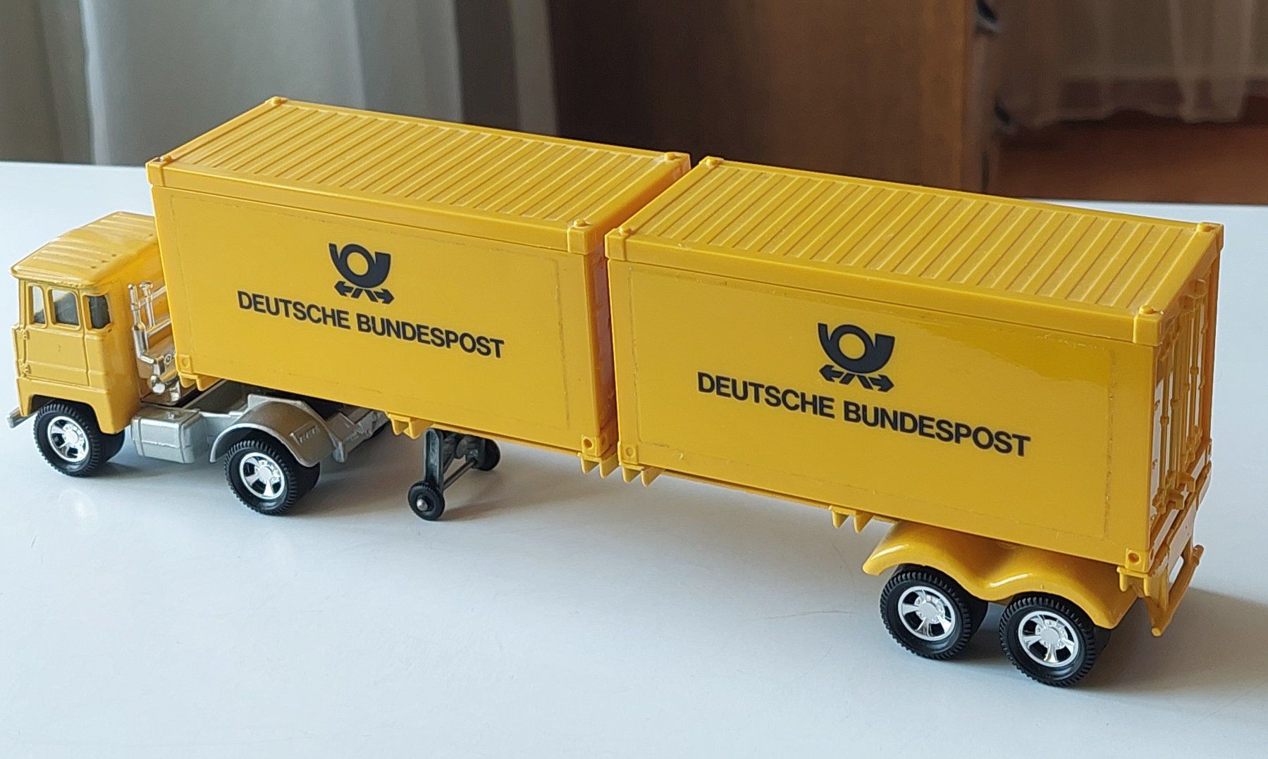 Modellini d'auto: Scammell Crusader  Container-Sattelzug Deutsche Post 1973 – Nuovo (secondo la descrizione) da Veltheim AG venduto da fredy_richner