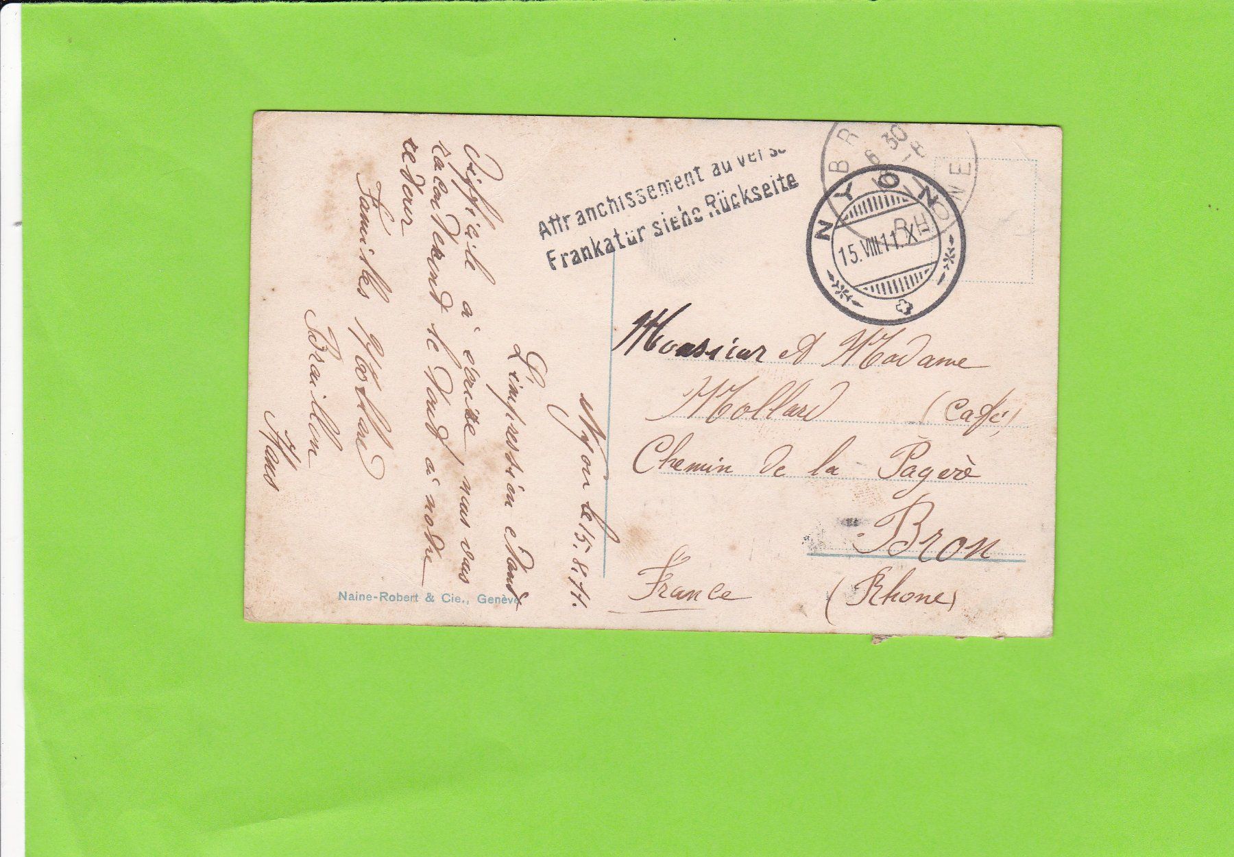 Cartoline postali: Chillon – Usato da St. Peterzell venduto da neckertal 1