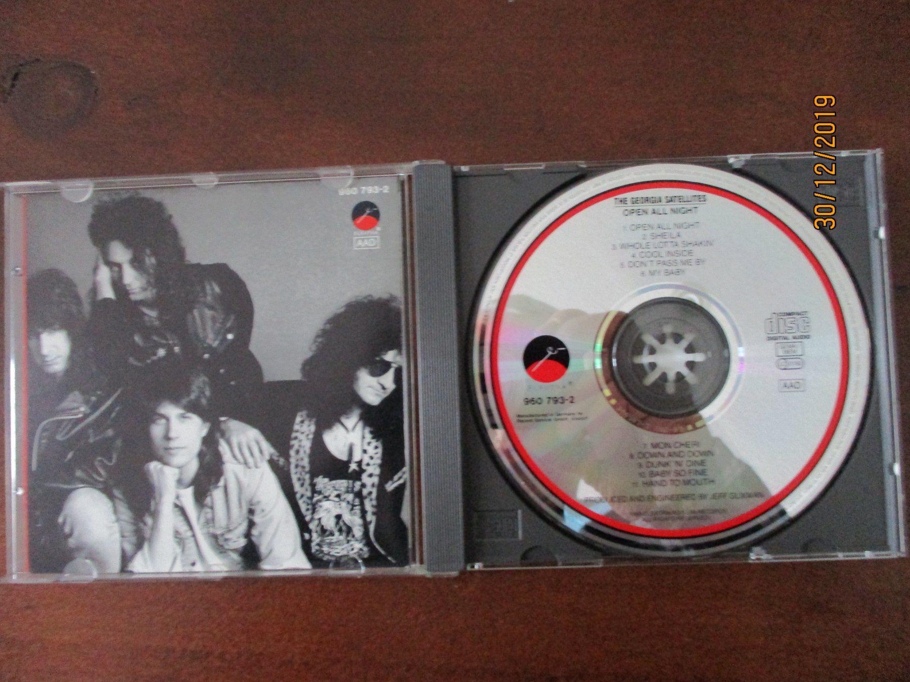 CD: Georgia Satellites - Open All Night – Usato da Liestal venduto da Disc-Point 1