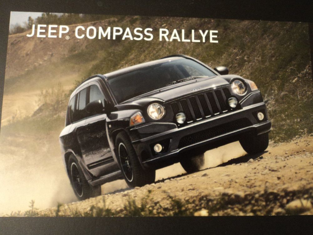 Prospekt Jeep Compass Rallye (Gebraucht) in Schwarzenburg für CHF 1 ...