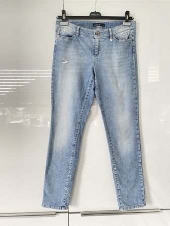 MARCCAIN Slim Fit Jeans Gr.N3 (38) hellblau