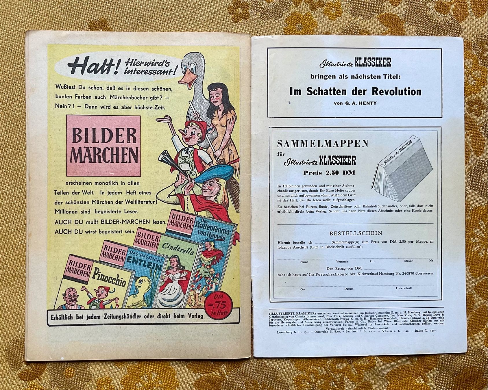 BD: Illustrierte Klassiker Heft Nr 61 – Défectueux à Endingen par nathan05 8
