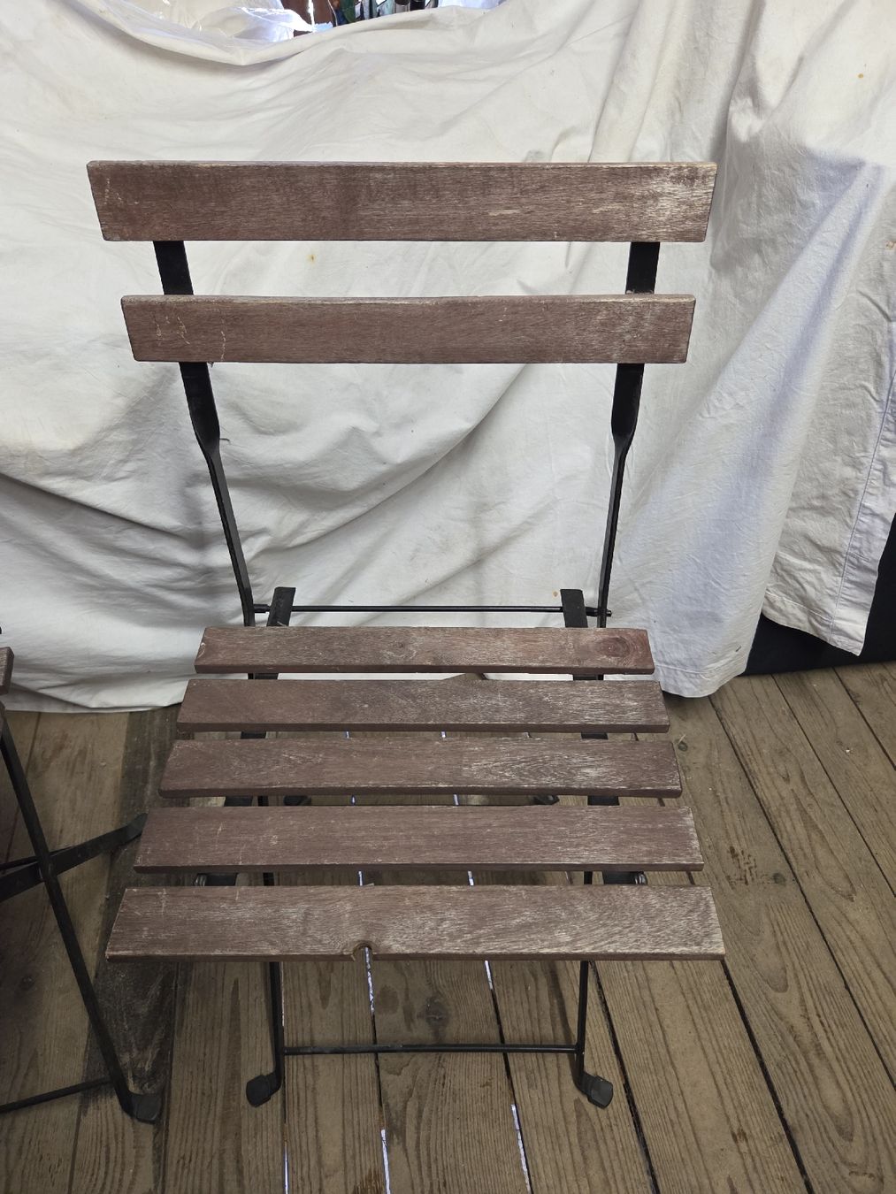 Chaises: 2 Gartenstühle klappbar – D'occasion à Wädenswil par weihpos 1