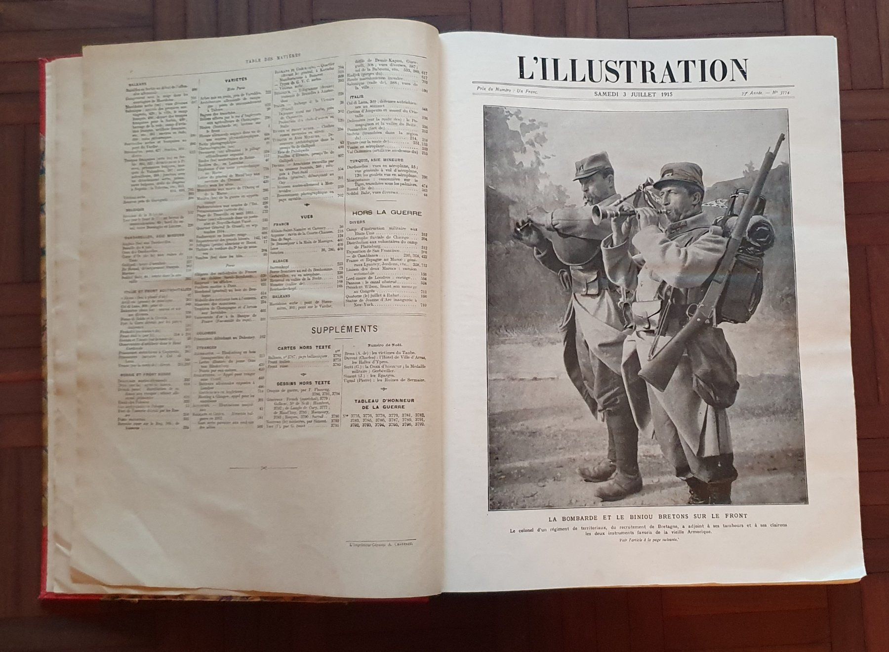Riviste & Magazine: l'illustration 1915 – Usato da Kreuzlingen venduto da Rschweiz1 2