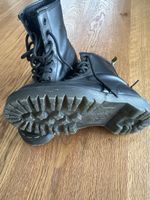 Dr. Martens Stiefel schwarz Leder gebrauchter Zustand