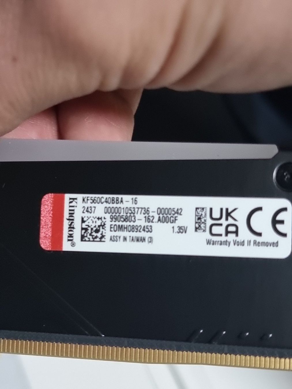 RAM DDR5 32GB 5600 (Neu (gemäss Beschreibung)) in Baden für CHF 290 ...