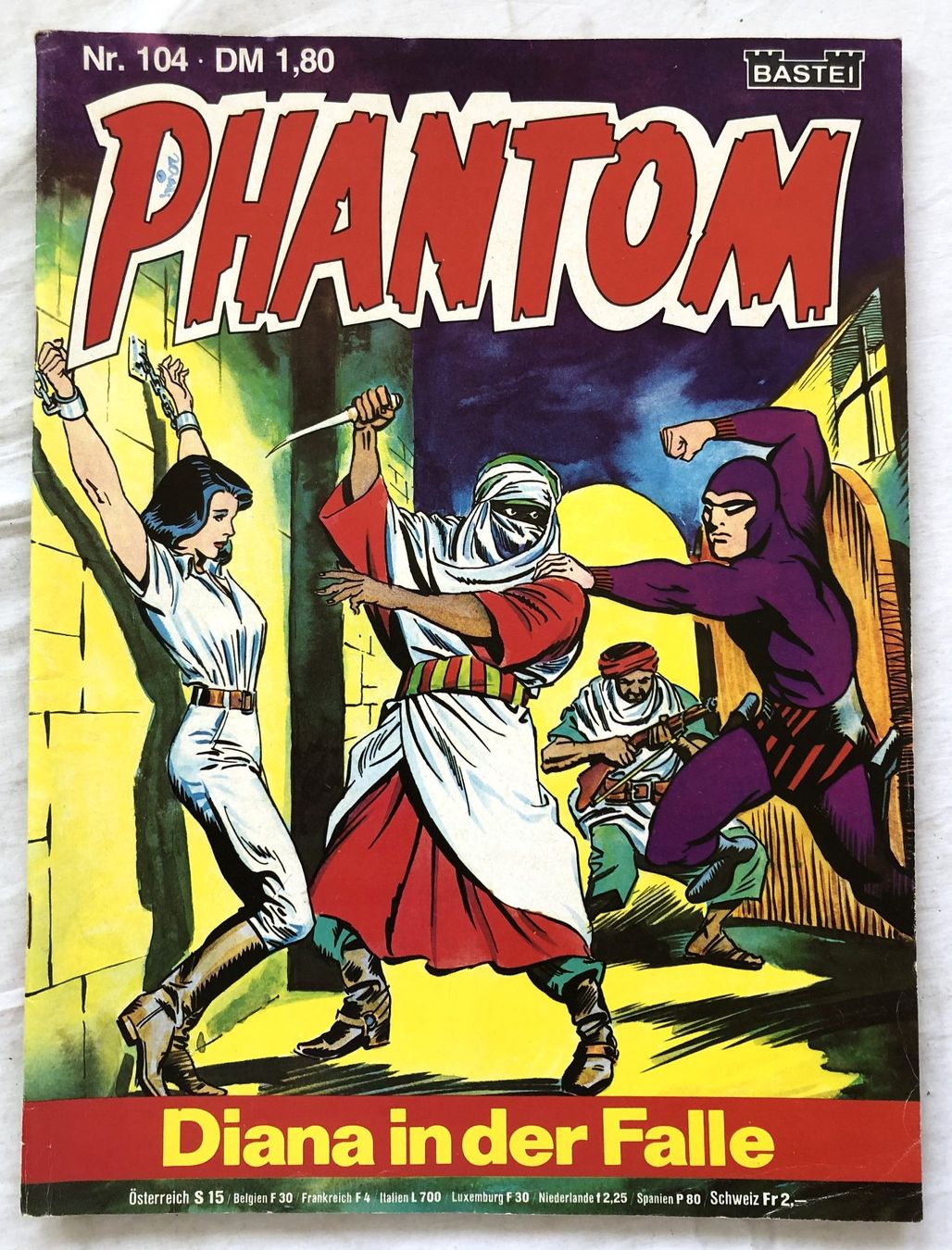 Fumetti: PHANTOM - Heft - Nr.104 - Bastei Verlag – Usato da Schaffhausen venduto da durruti