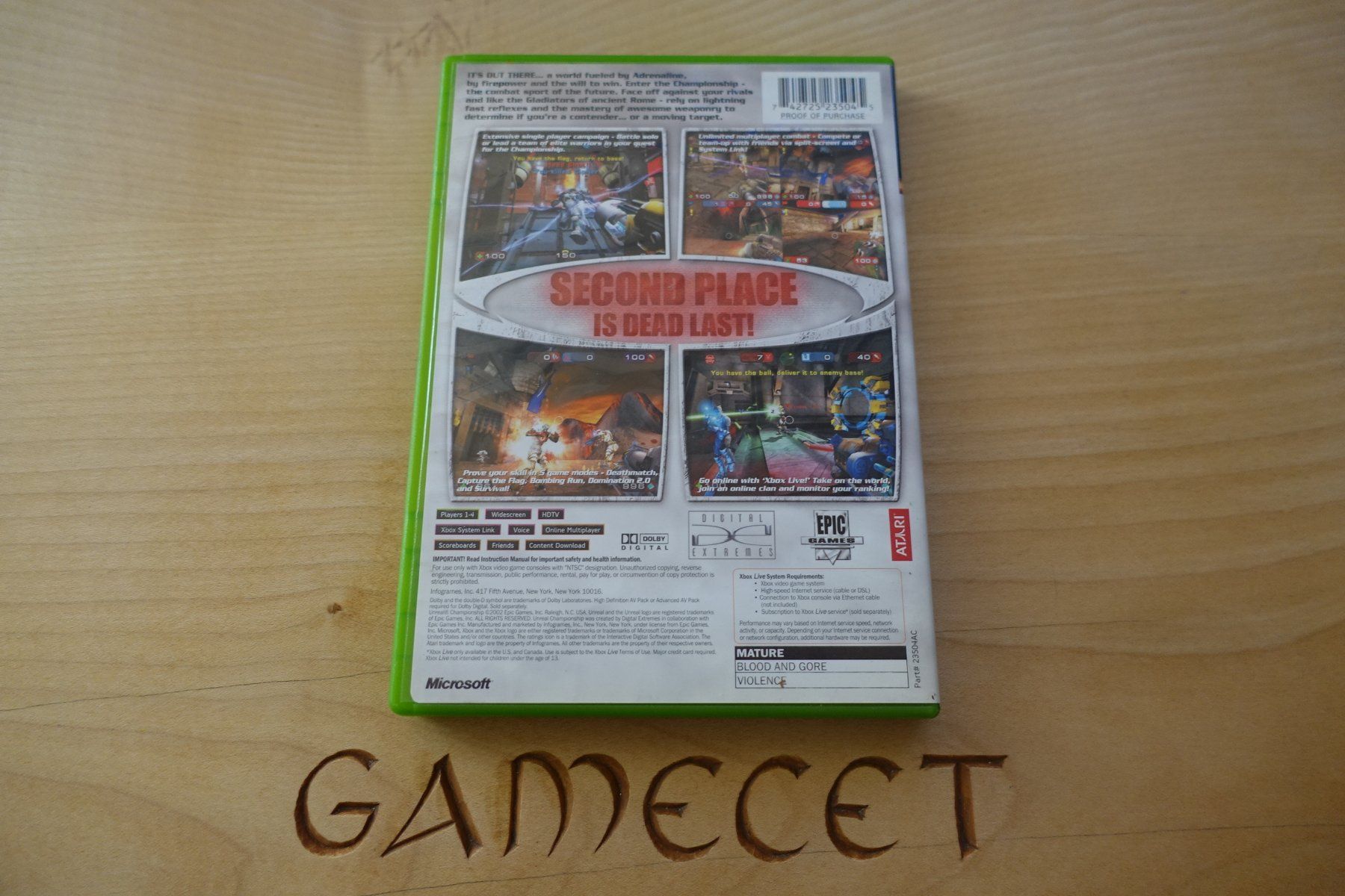 Microsoft Spiele: Unreal Championship - Amerika – Gebraucht aus Steinach von Gamecet 2