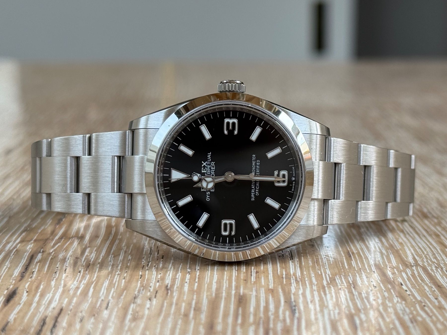 Rolex Orologi: Rolex Explorer 36 (2024) (Full Set) – Usato da Zürich venduto da UrsSchwiizer