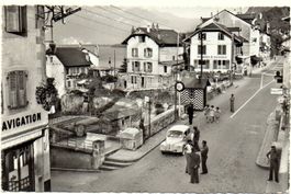 ST. GINGOLPH frontière franco-suisse - Zoll - Zöllner - Auto
