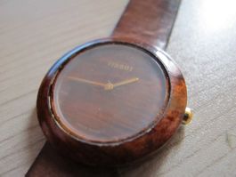 Tissot Wood Watch W150 Quartz Vintage 80 er Jahre