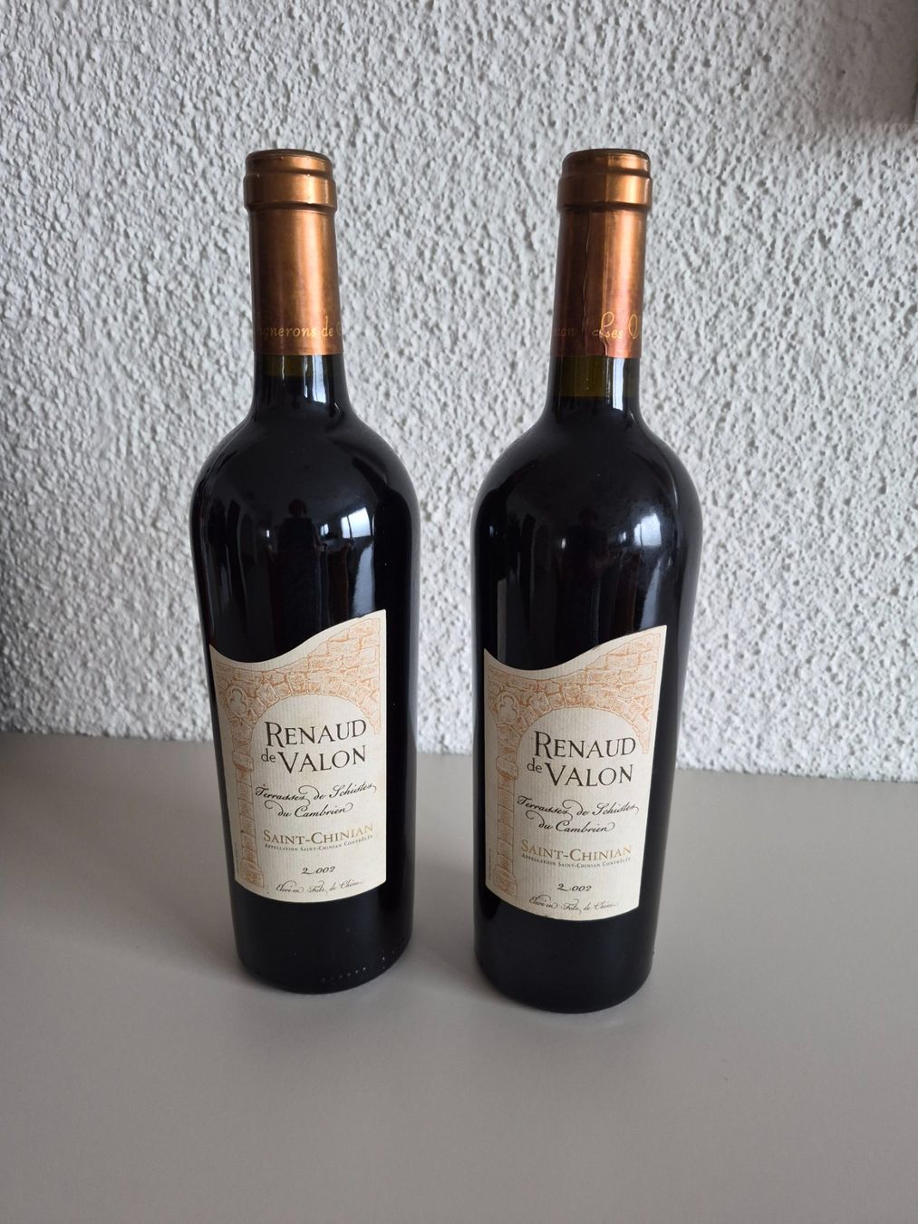 Vino: 2 Flaschen Wein Renaud de Valon Saint-Chinian 2002 – Usato da Ennetbürgen venduto da thb_b66b