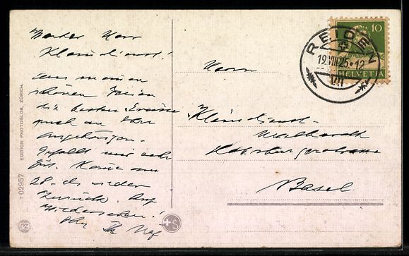Cartoline postali: AK Reiden /LU, Ferienheim – Usato da Berlin venduto da bartko-reher 1