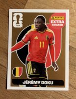 FIFA 2026 GOLD Jérémy Doku Panini Extra Sticker Belgien