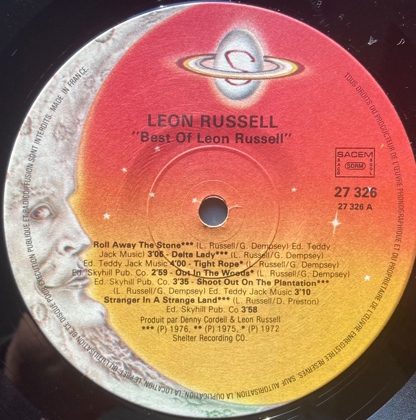 Dischi in vinile: LEON RUSSEL - BEST OF LEON – Usato da Poliez-Pittet venduto da Newtown-Records 2