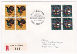 1969, R-Beleg mit Sonderst. NAMEBA