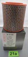 Bosch Luftfilter S2138, Traktoren ältere PKW, Nr. 21a