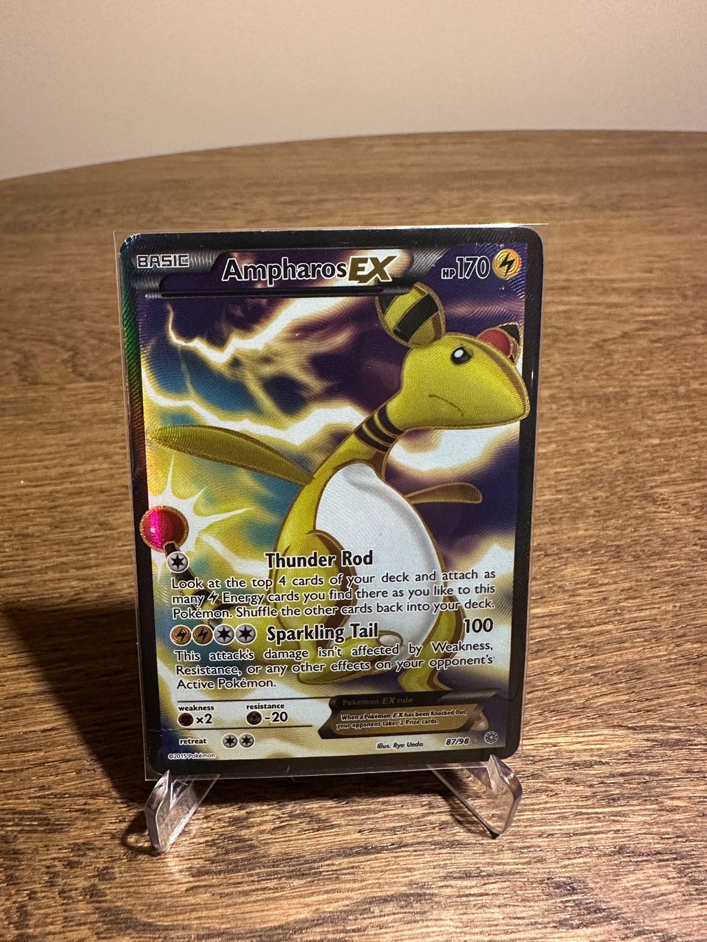Pokémon Carte collezionabili: Ampharos EX 87 Ancient Origins – Usato da Forch venduto da PokeZurich
