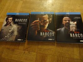 Narcos Staffel 1 bis 3 Blu-ray Set