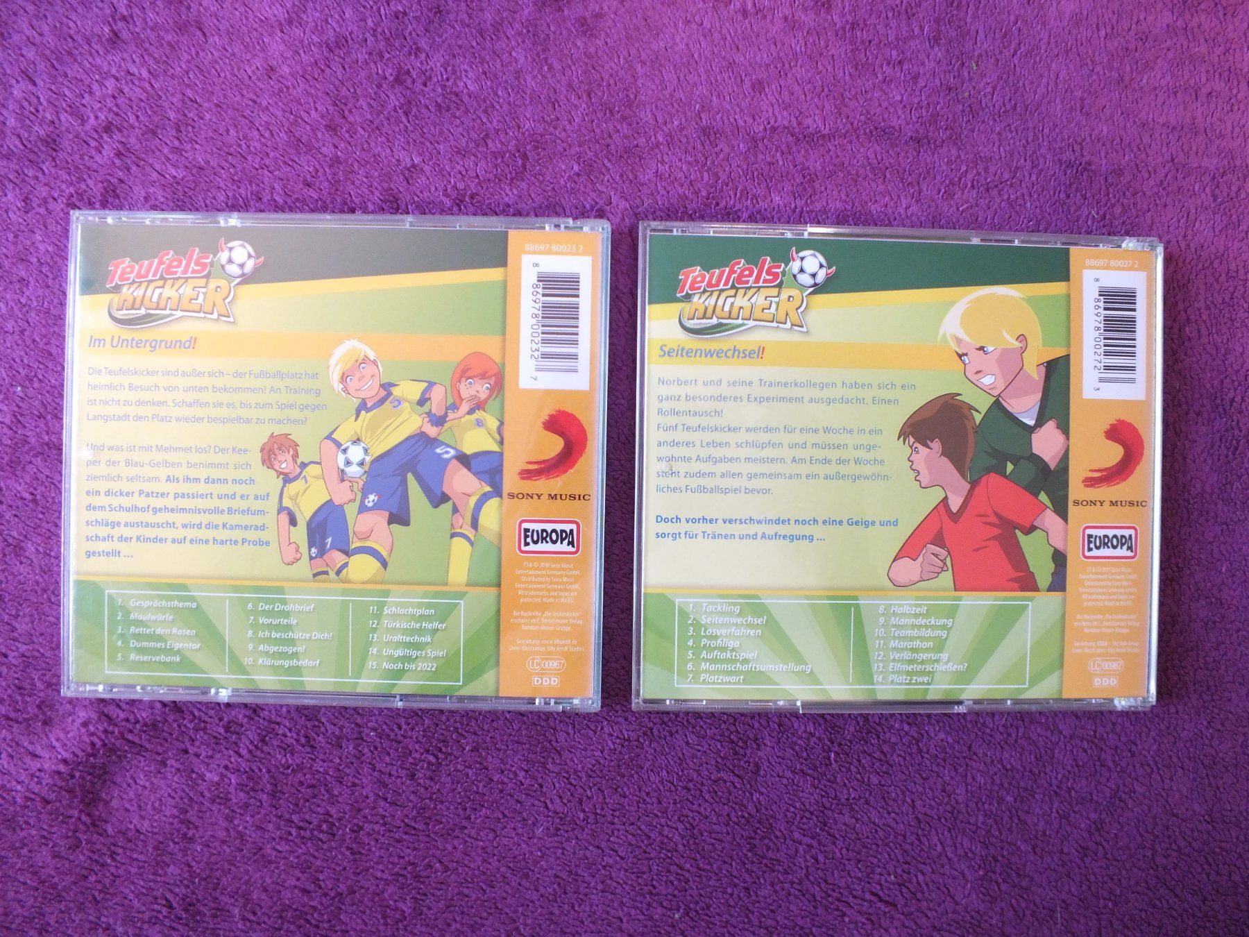 CDs: 7 - Die Teufels Kicker - Hörspiel - CD´s – Gebraucht aus Müllheim Dorf von Seeeule01 2