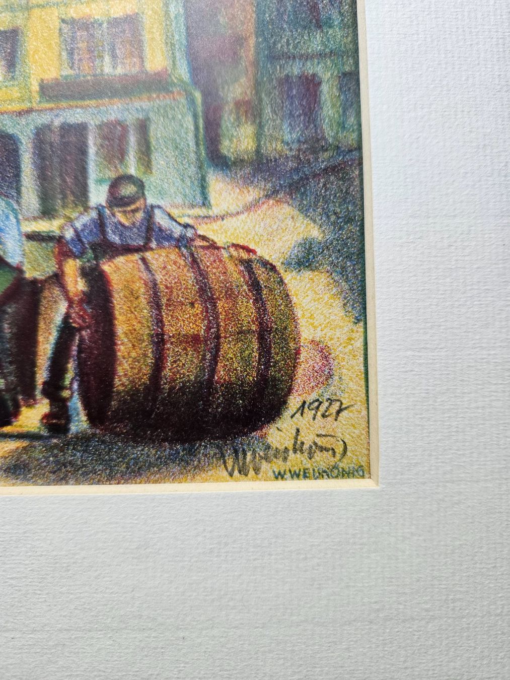Grafica & Litografie: Werner Weiskönig - Originale Lithographie -SG - Handsigniert – Usato da Wittenbach venduto da anzo4 3