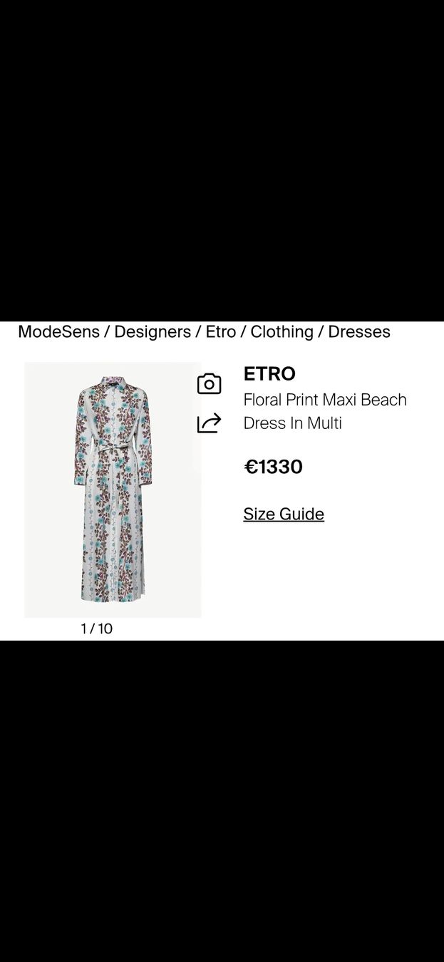Robes: Etro Sommer Kleid,  Hemdkleid – Neuf (Voir description) à Ibach par ole_6whn 8
