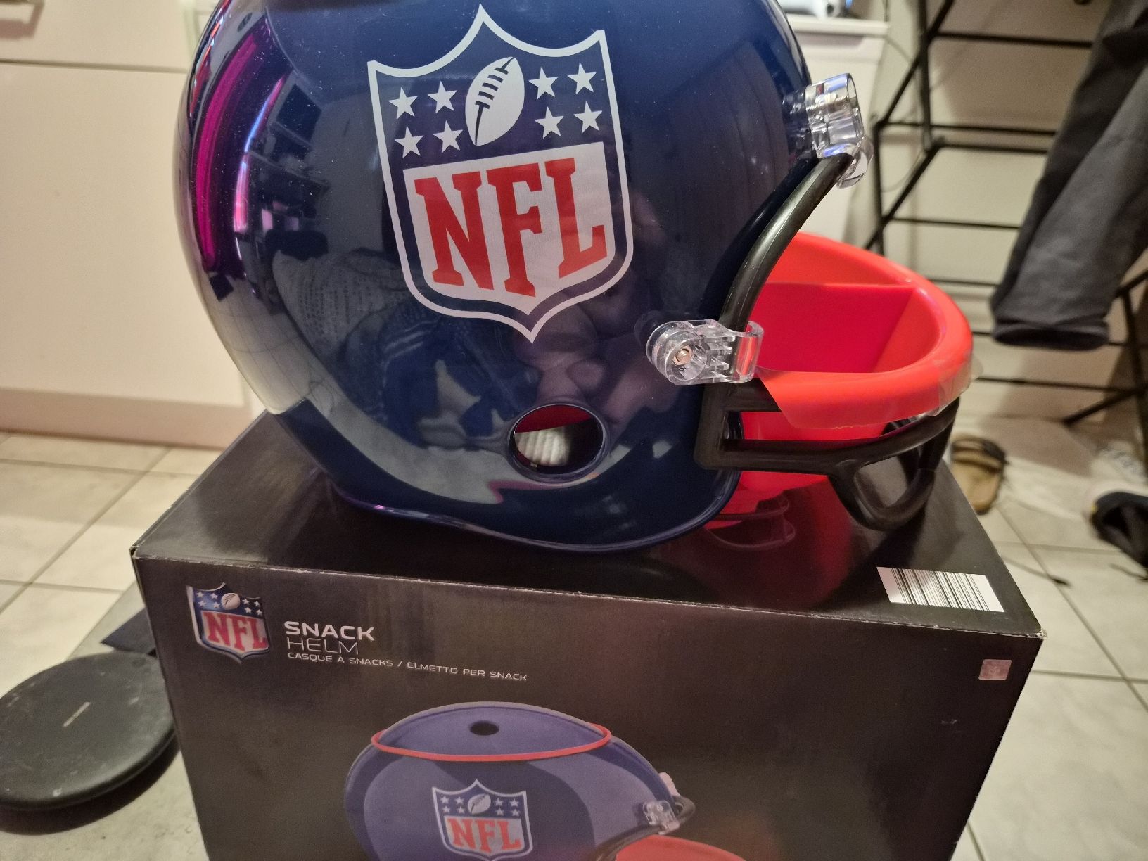 Ciotole: NFL casque apero / NFL Snackhelm – Nuovo e nell'imballaggio originale da Senèdes venduto da hen_fw8b