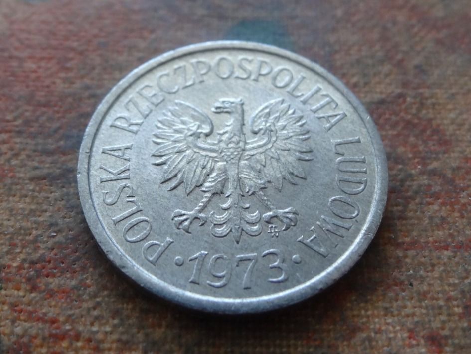 Tutti le monete: Pologne  20  Groszy  1973 – Usato da Romanel-sur-Lausanne venduto da Swift13