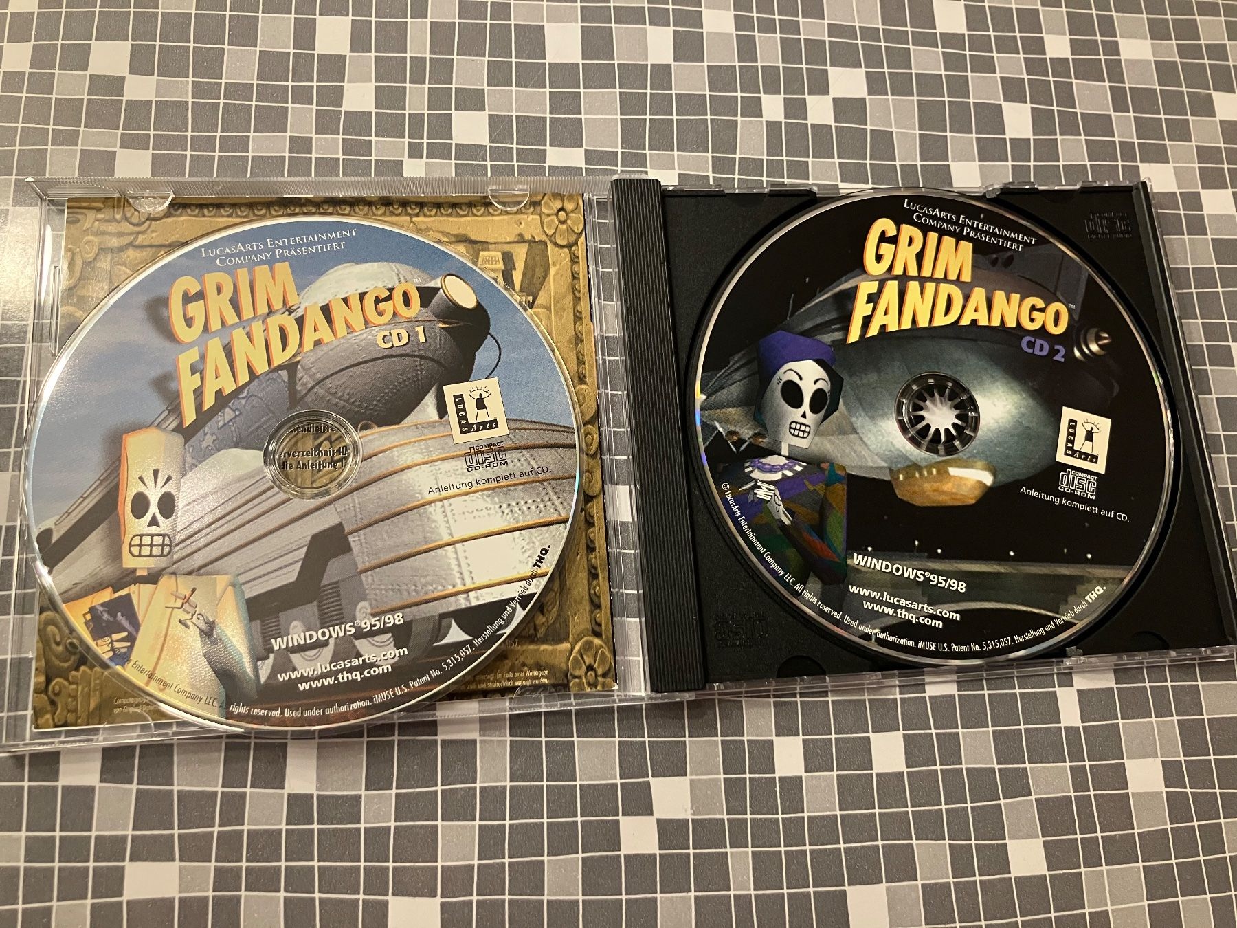 Spiele: Grim Fandango - PC (1998, deutsch) – Gebraucht aus Winkel von Asdas87 2