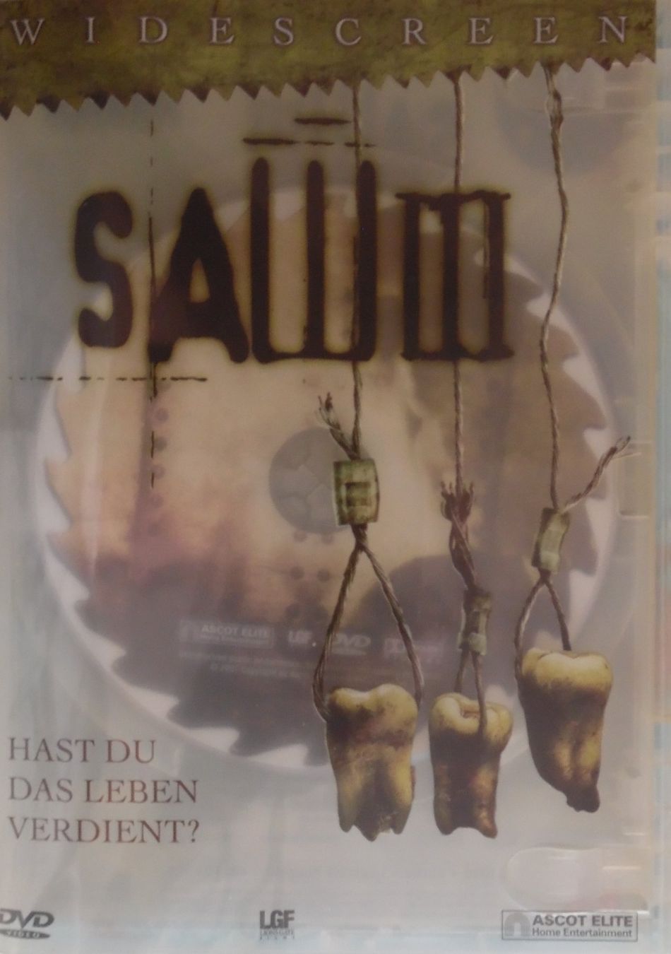 Tutti i DVDs: SAW III – Usato da Bellinzona venduto da Luna093