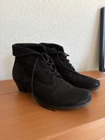 Stiefel Wildleder, schwarz, Gabor