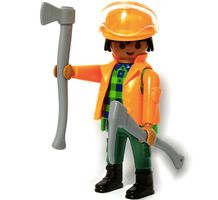 PLAYMOBIL FI?URES 70148 SERIE 20 boys 07 WOODCUTTER